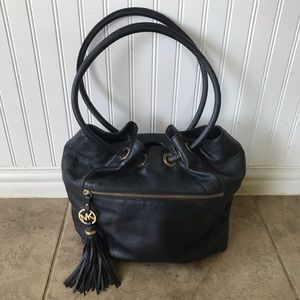 Michael Kors Black Leather Bag